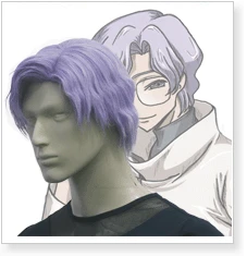 Code Geass Lloyd Asplund Cosplay Wig