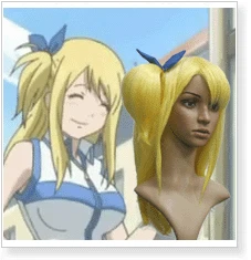 Fairy Tail Lucy Heartfilia Cosplay Wig