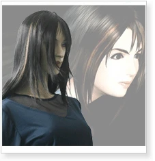 Final Fantasy VIII 8 Rinoa Cosplay Wig