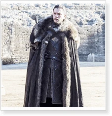 Game Of Thrones King Of North Jon Snow Cosplay