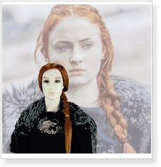 Game Of Thrones Princess Sansa Stark Cosplay Wig