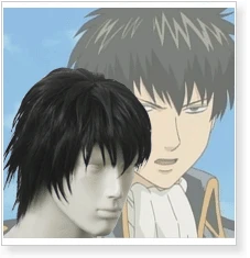 Gintama Shinsengumi Cosplay Wig