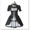 Gothic Lolita Shirred Dress