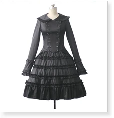 Gothic Lolita Tiered Frill Dress