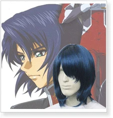 Gundam Seed Athrun Zala Cosplay Wig