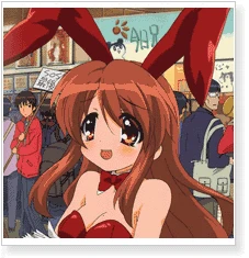Haruhi Suzumiya Asahina Mikuru Bunny Suit Cosplay