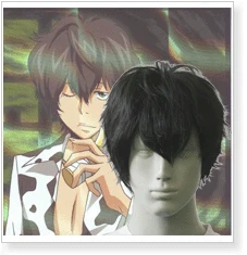 Katekyo Hitman Reborn! Lambo Cosplay Wig