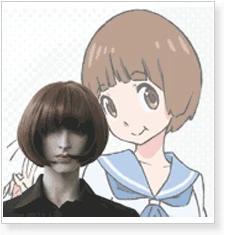 Kill La Kill Mako Mankanshoku Cosplay Wig
