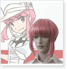 Kill La Kill Nonon Jakuzure Cosplay Wig