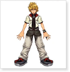 Kingdom Hearts 2 Roxas Cosplay For Kids