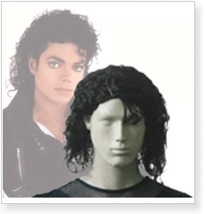 Michael Jackson Cosplay Wig