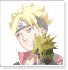 Naruto Boruto Uzumaki Cosplay Wig