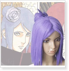 Naruto Konan Cosplay Wig