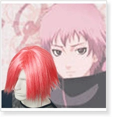 Naruto Sasori Cosplay Wig