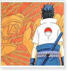 Naruto Team Taka Hawk Sasuke Uchiha Cosplay