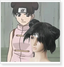 Naruto Tenten Cosplay Wig