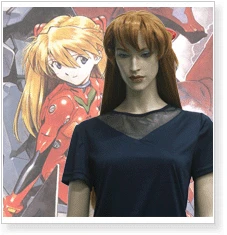 Neon Genesis Evangelion Asuka Cosplay Wig