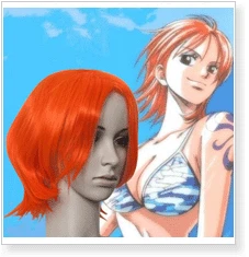 One Piece Nami Cosplay Wig