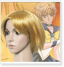 Sailor Moon Sailor Uranus Amara Cosplay Wig