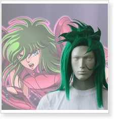 Saint Seiya Andromeda Shun Cosplay Wig