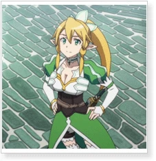 Sword Art Online Rifa Leafa Kirigaya Suguha Cosplay